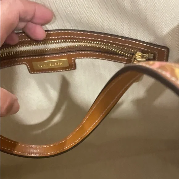 Tory Burch Ella Woven Cage Tote - Picture 10 of 16